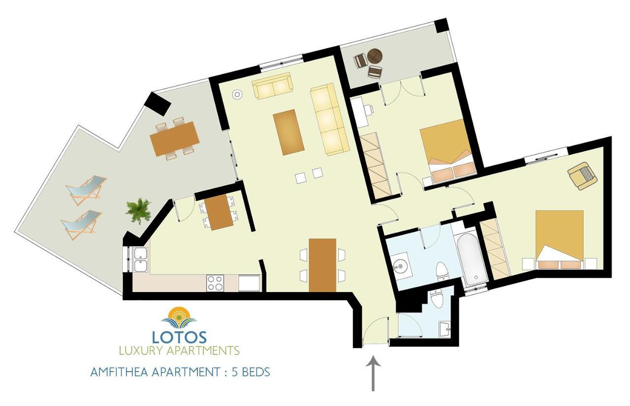 Lotos - Luxury Apartments Kounoupidhianá 外观 照片